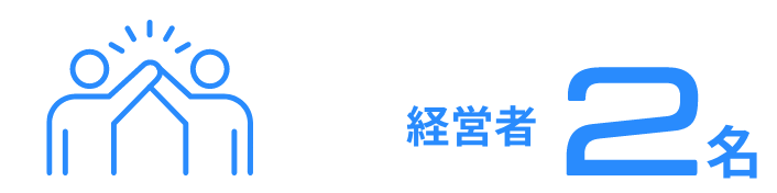 経営者2名